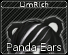 Panda Ears Black & White