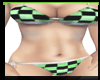 [JS] Bikini blk&green