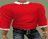 Sweater w Shirt Red