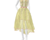 D:Spring Golden Dress