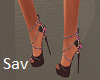 LV Sparkle Heels