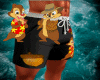 Chip & Dale Swim Trunks