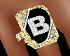 Diamond & Gold Ring "B"