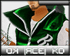 -KD-|ACE| Grn Roc D-Coat