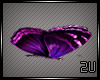 Cutout Purple Butterfly