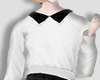 (R) White Sweater