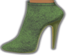 Fall Ankle Boots Green