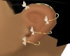 butterfly ear piercing