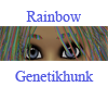 Rainbow Female Eyebrows