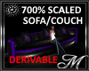 700% Scaled Sofa-Deriv