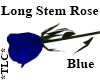 *TLC*Long Stem Rose Blue