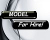 model 4 hire sticker