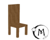 (M) All Wood Chair