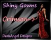 Shiny Crimson Gown