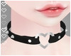 T! Heart Collar - Black
