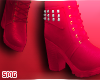$ . Pink Studded Boots