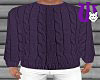 Sweater M purple