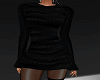 *R* knitted Outfit black