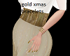 gold xmas bracelets