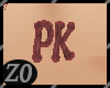 {Z0} PK Brand-Lower Back