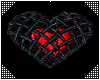 ~CC~Caged Heart Sticker