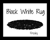 Black White Rug