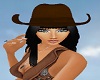 Dark Brown Cowboy Hat