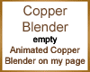 Copper Kitchen Blender
