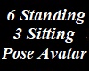 6 Stand 3 Sit Pose Avi