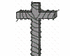 Cross with thorns