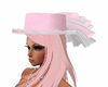 Baby Pink Dress Hat