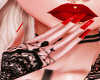 Unhas Vermelha Tatoo
