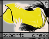 :a: Yellow PVC Dress