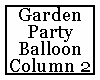 Garden Balloon Column 2