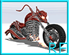 Red Cool motorcycle