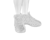 LV White Shoes