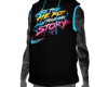 *N!KE Hoodie Black/BlueM