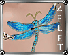 |LZ|Blue Dragonfly Neck