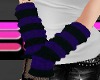 FE purple&black warmers