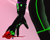 GRN NEON D GLOVES SS
