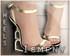 [Is] Goddess Gold Heels