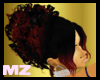 ~Mz~Blk/red Marella hair