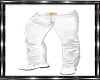 White navy pants