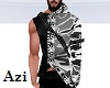 Grey Camo Top M