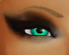 Eyes green