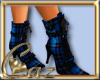 *CC* Plaid Boots ~ Blue