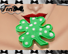 Shamrock Mouth Cookie