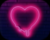 Neon Heart Sign