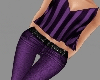 Merel Purple Jeans & Top