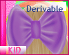 KID Hair Bow13 Derivable